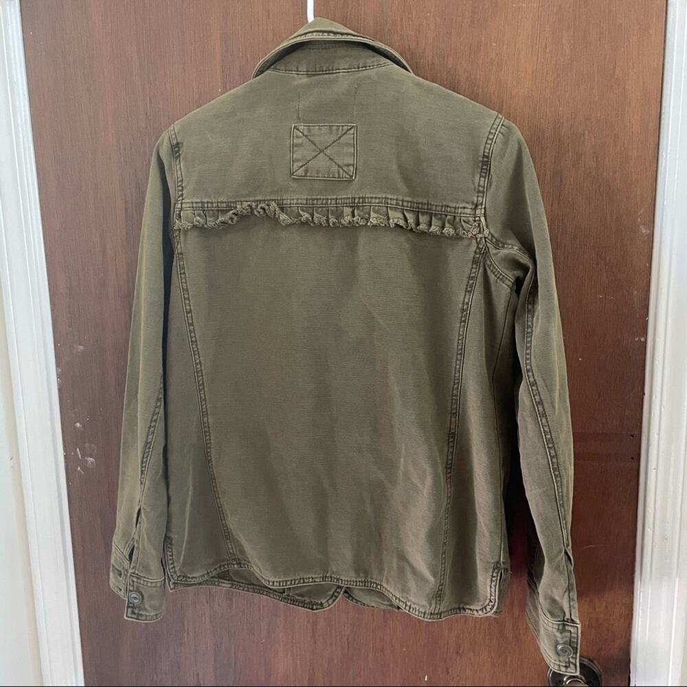 Anthropologie millennial olive army jacket green - Picture 4 of 5